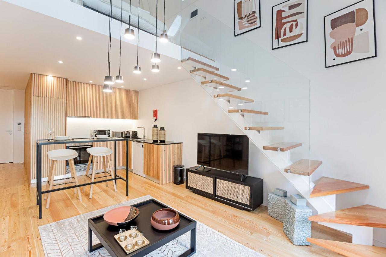 Studio Duplex W Ac Near River Front By Lovelystay Porto Exteriér fotografie