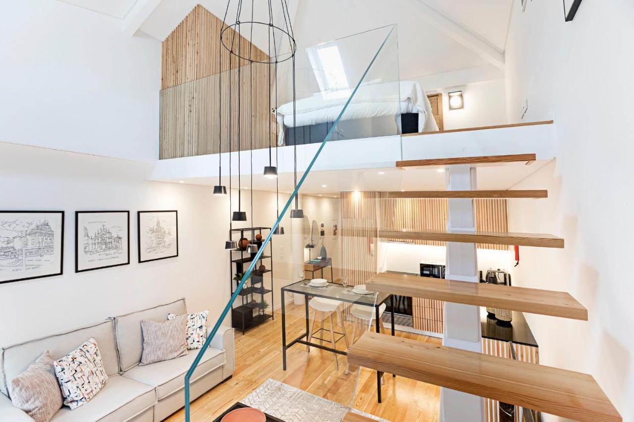 Studio Duplex W Ac Near River Front By Lovelystay Porto Exteriér fotografie
